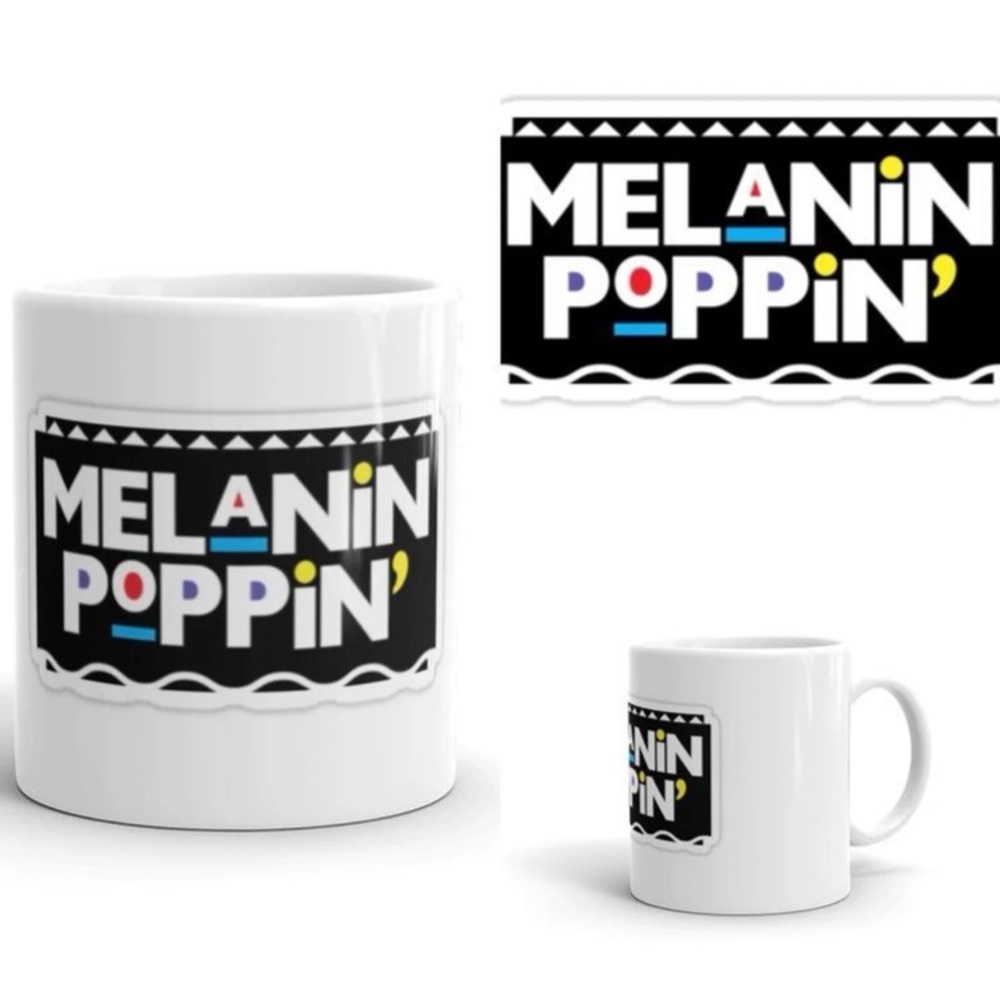 11OZ MEL ANIN  POPPIN SPKLEE COFFEE TEA MUG *NWT*